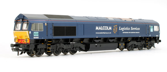 Pre-Owned Class 66405 Blue Malcolm Logistics Services Diesel Locomotive