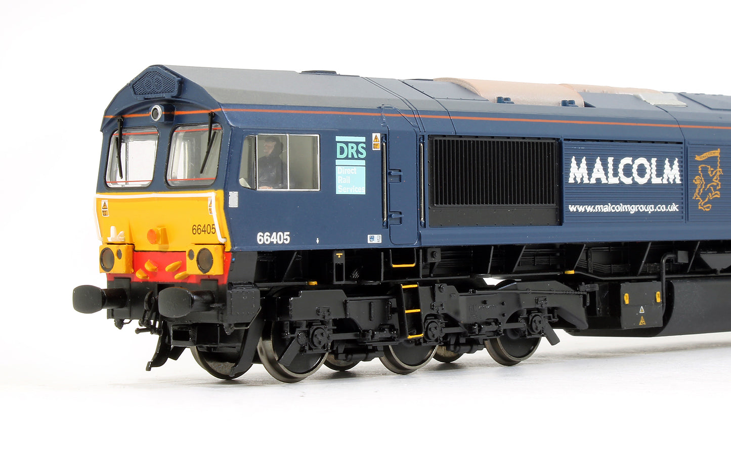 Pre-Owned Class 66405 Blue Malcolm Logistics Services Diesel Locomotive
