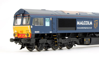 Pre-Owned Class 66405 Blue Malcolm Logistics Services Diesel Locomotive