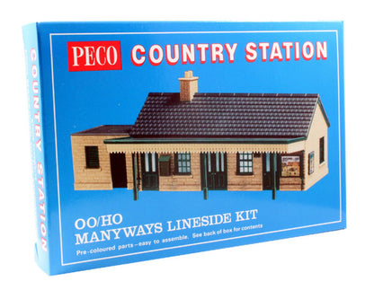 LK13 Lineside Kit - Country Station Building, stone type