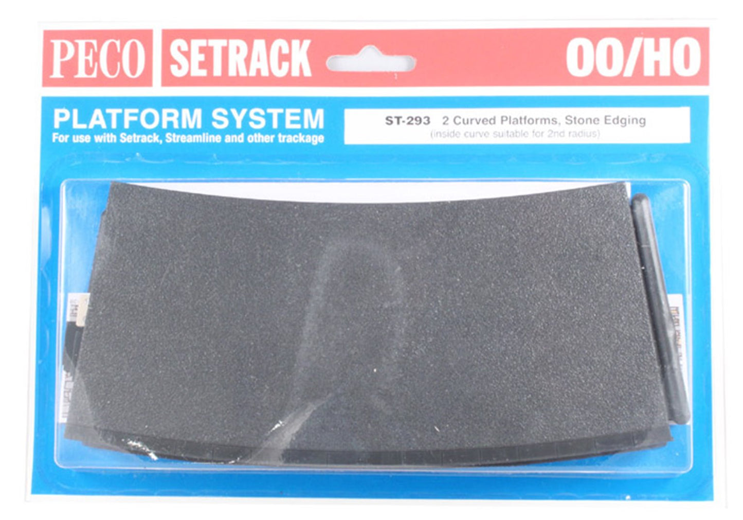 ST293 Platform System Curved Unit, stone type (Pack of 2)