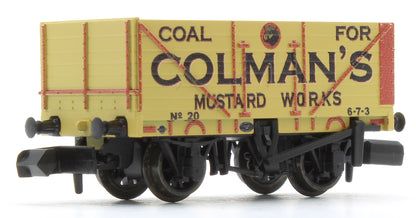 9ft 7 plank open wagon, Colman’s Mustard No.20