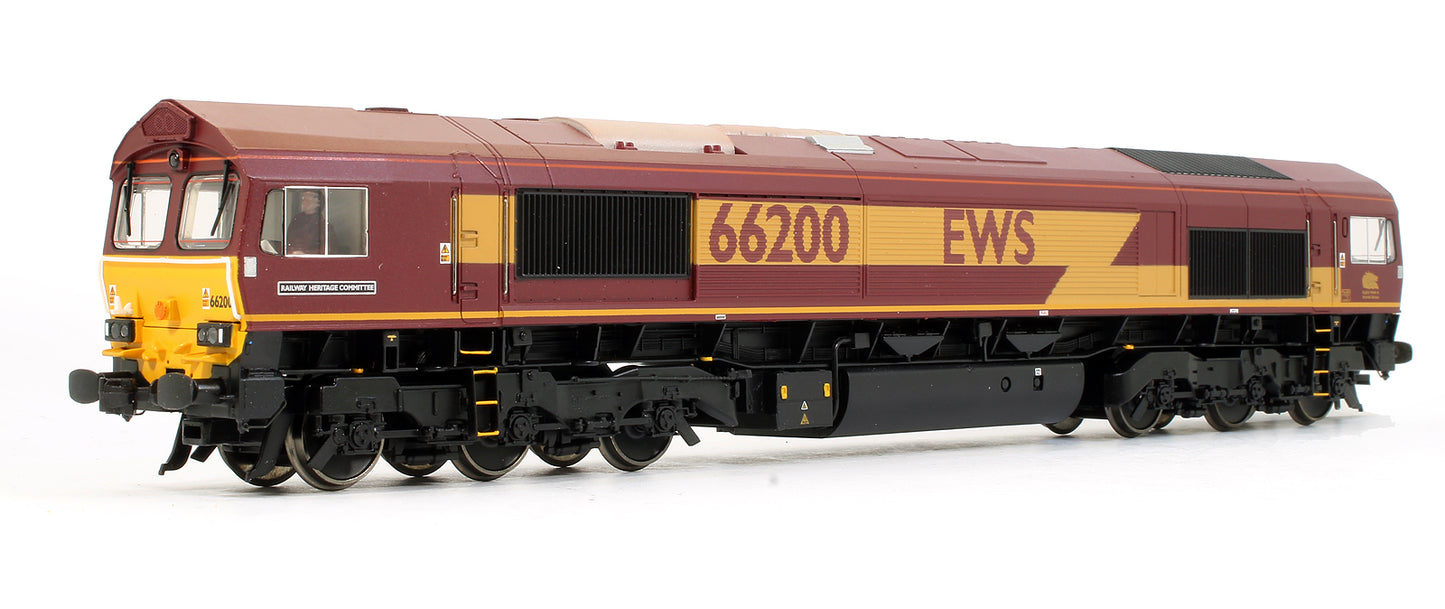 Pre-Owned Class 66200 EWS 'Railway Heritage Commitee' Diesel Locomotive