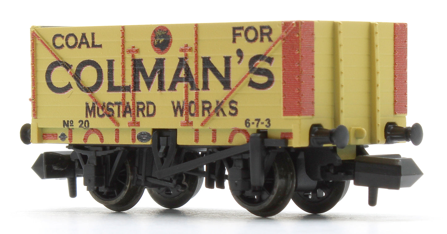 9ft 7 plank open wagon, Colman’s Mustard No.20