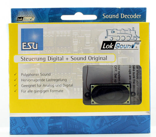 V4.0 Steam 'Bulleid Pacific' Digital Sound Decoder with Speaker - 21 pin