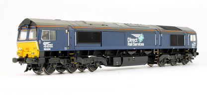 Pre-Owned Class 66434 DRS Plain Blue Compass Diesel Locomotive