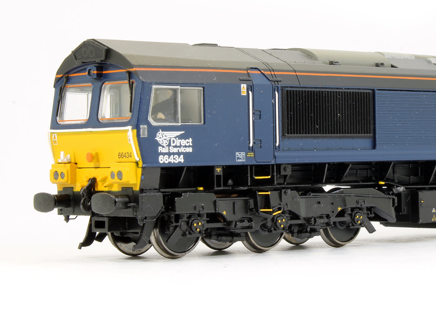 Pre-Owned Class 66434 DRS Plain Blue Compass Diesel Locomotive