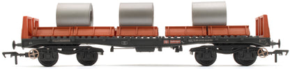 Pre-Owned BR BAA Steel Carrier Wagon BR Railfreight Metals Sector No.900172 - Weathered