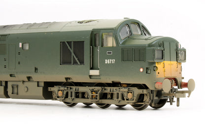 Pre-Owned Class 37/0 D6717 BR Green Diesel Locomotive Weathered (Exclusive Edition)