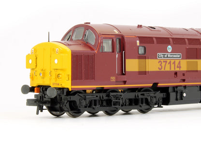 Pre-Owned Class 37/0 37114 EW&S 'City Of Worcester' Diesel Locomotive (DCC Fitted)