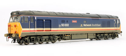 Pre-Owned R2429 NSE CO-CO Diesel Electric Class 50 002 'Superb' Diesel Locomotive (Weathered)