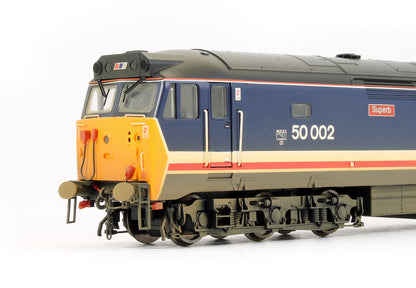 Pre-Owned R2429 NSE CO-CO Diesel Electric Class 50 002 'Superb' Diesel Locomotive (Weathered)
