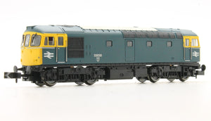 Class 33/1 33107 BR Blue Diesel Locomotive - DCC Fitted