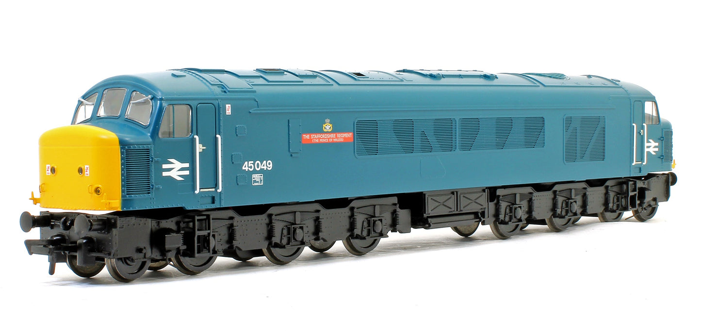 Pre-Owned 32-687TL Class 45/0 45049 'The Staffordshire' BR Blue Diesel Locomotive *Regional Exclusive*