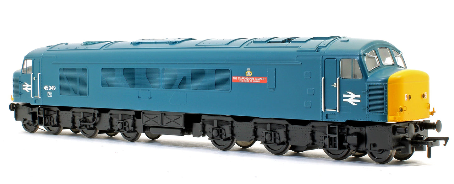Pre-Owned 32-687TL Class 45/0 45049 'The Staffordshire' BR Blue Diesel Locomotive *Regional Exclusive*