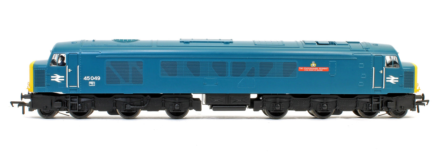Pre-Owned 32-687TL Class 45/0 45049 'The Staffordshire' BR Blue Diesel Locomotive *Regional Exclusive*