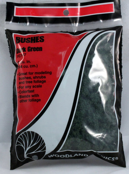 FC147 Dark Green Bushes (Bag)