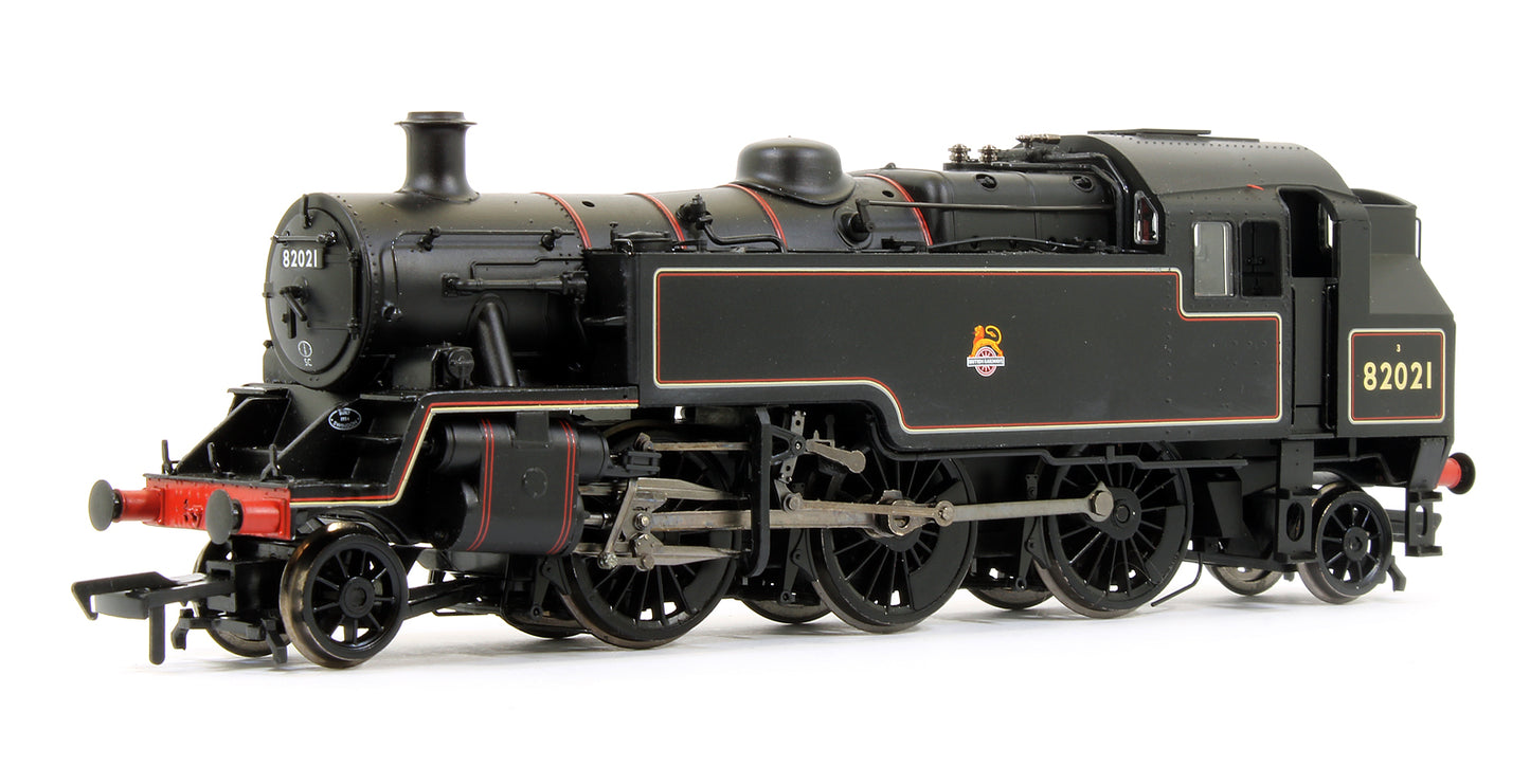 Pre-Owned 31-981 BR Standard Class 3MT 82021 BR Lined Black Early Emblem Steam Locomotive