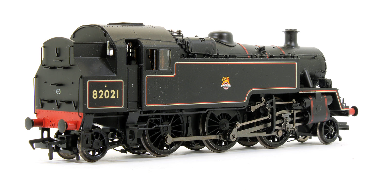 Pre-Owned 31-981 BR Standard Class 3MT 82021 BR Lined Black Early Emblem Steam Locomotive