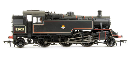 Pre-Owned 31-981 BR Standard Class 3MT 82021 BR Lined Black Early Emblem Steam Locomotive