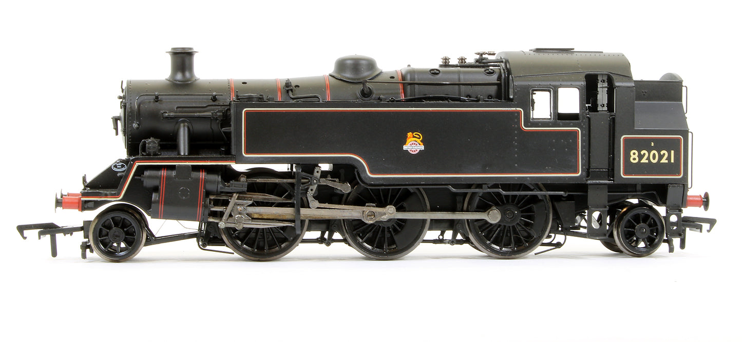 Pre-Owned 31-981 BR Standard Class 3MT 82021 BR Lined Black Early Emblem Steam Locomotive