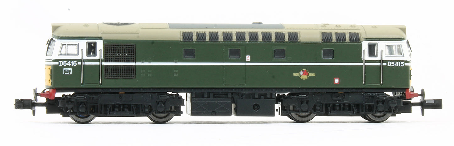 Class 27 D5415 BR Green SYP Diesel Locomotive