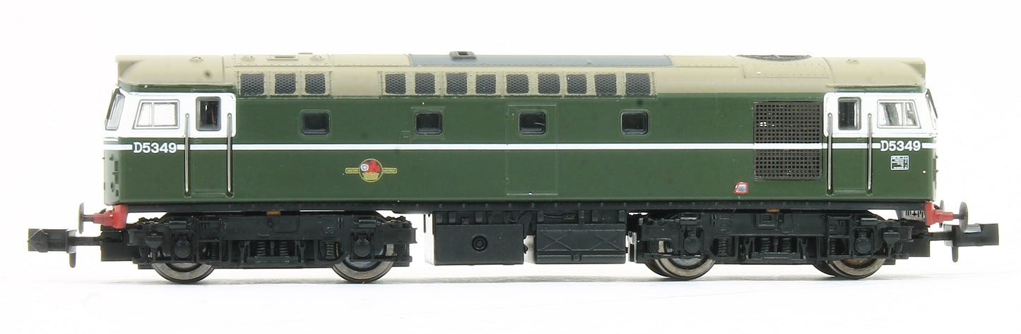 Class 27 D5349 BR Green Diesel Locomotive