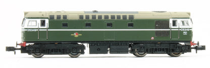 Class 27 D5349 BR Green Diesel Locomotive