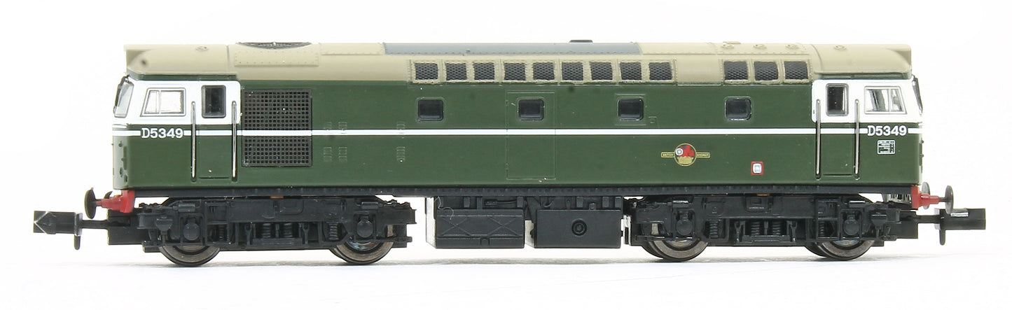 Class 27 D5349 BR Green Diesel Locomotive