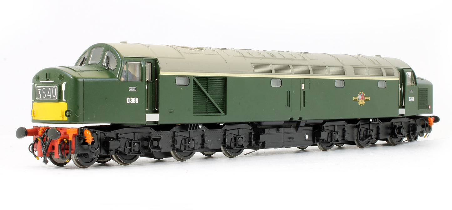 Pre-Owned Class 40 D369 BR Green Small Yellow Warning Panels Diesel Locomotive