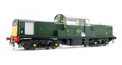 Class 17 Clayton BR green unnumbered (small yellow panel) Diesel Locomotive