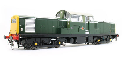 Class 17 Clayton BR green unnumbered (full yellow end) Diesel Locomotive