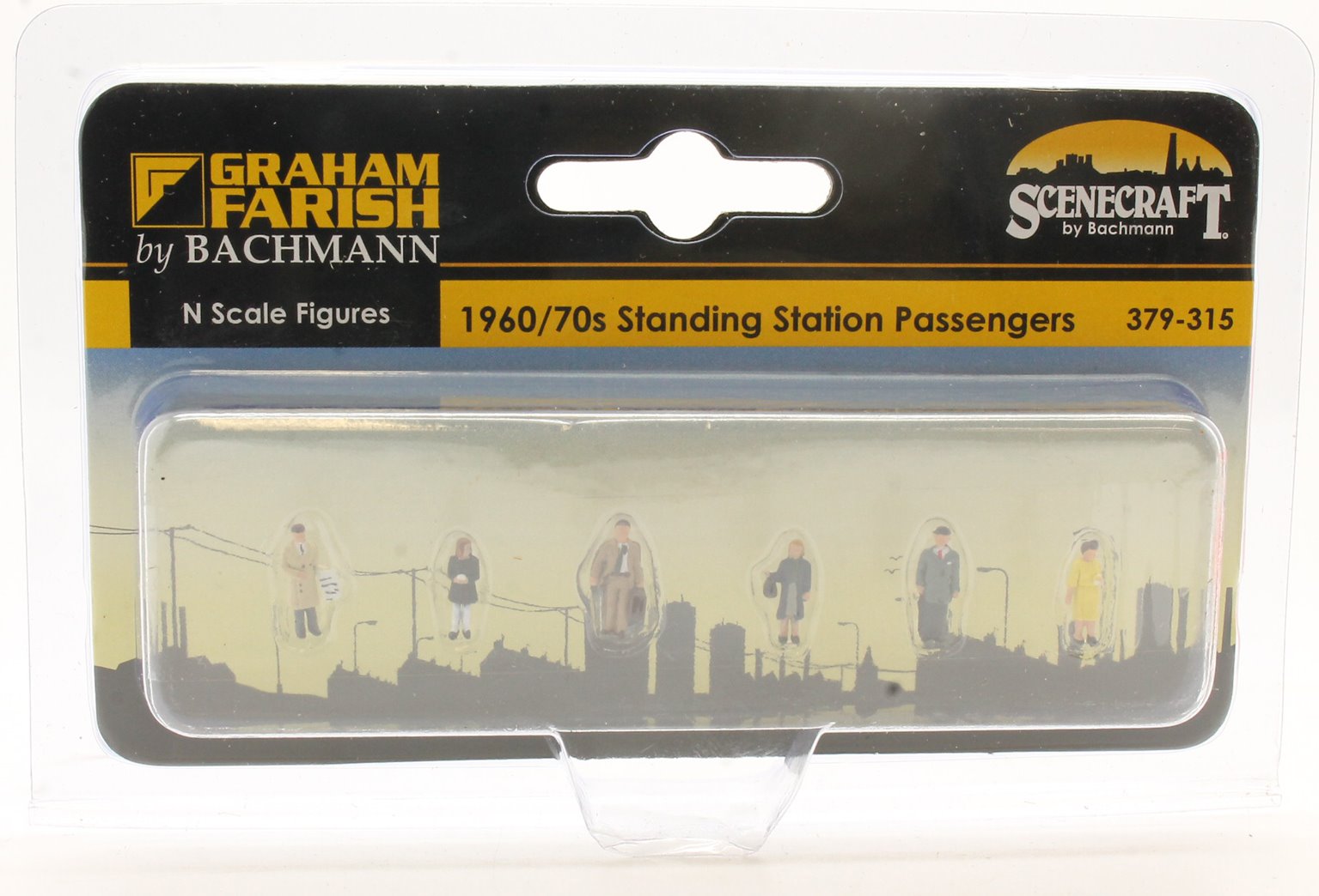 Figures 1960/70s Standing Station Passengers