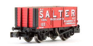 A.J.Salter, London RCH 7 Plank Private Owner Wagon No.122