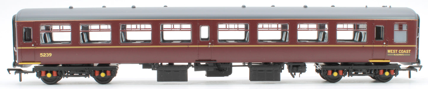 BR Mk2 TSO Tourist Second Open WCRC Maroon 5239