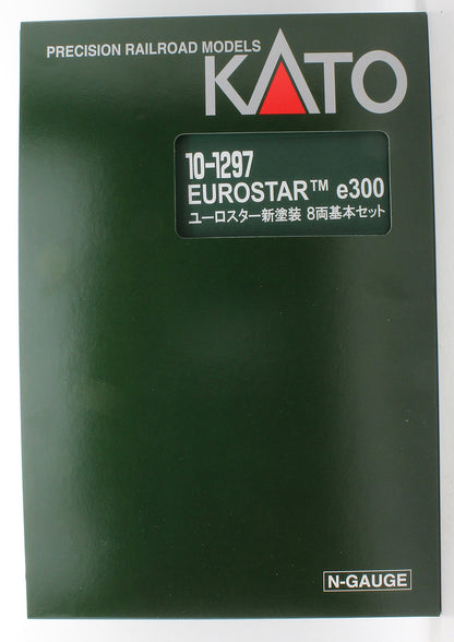Kato 10-1297 Eurostar (2015) 8 Car Powered Set (New Livery)