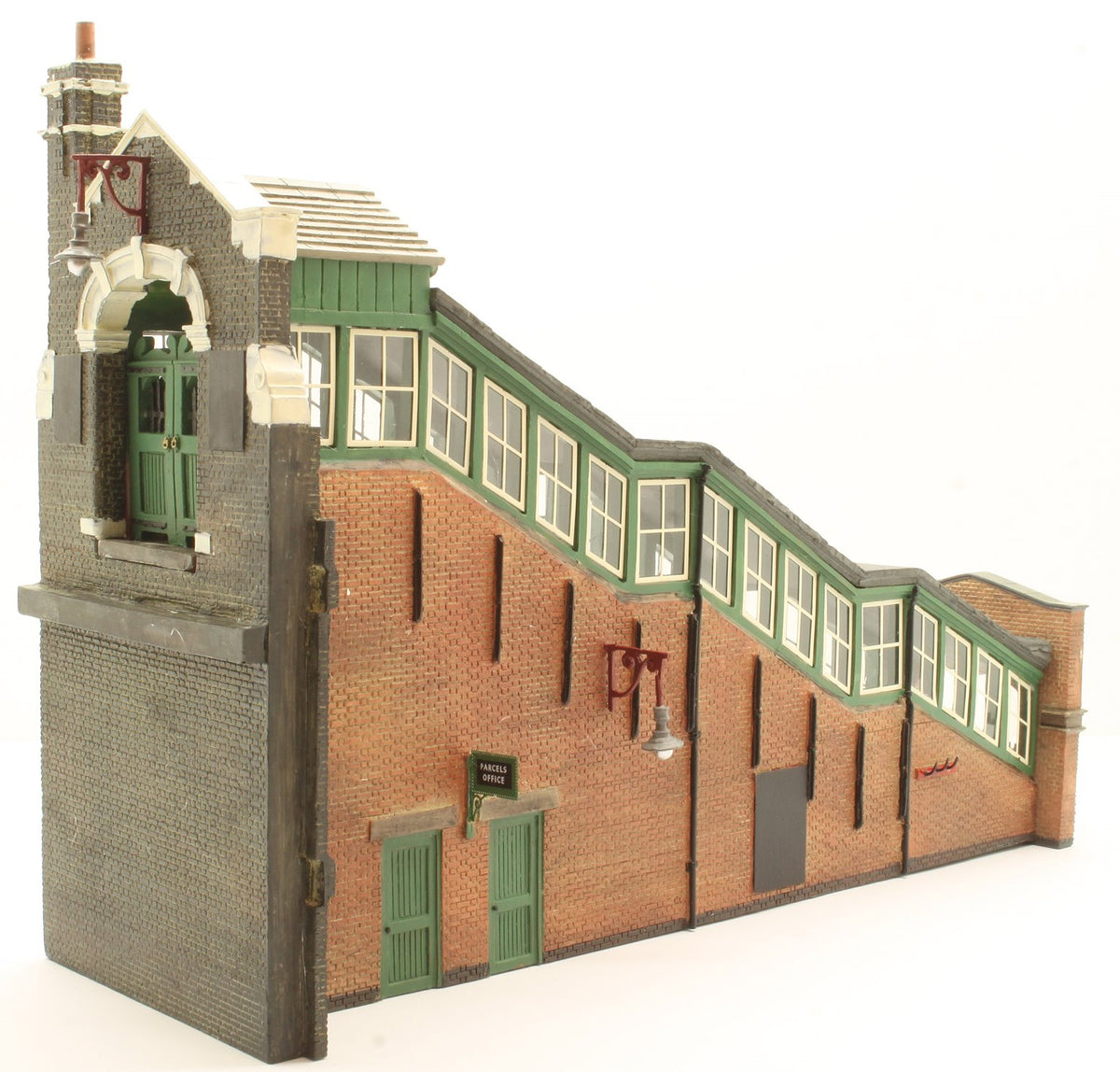 Pre-Owned Great Central High Level Station Entrance Green & Cream