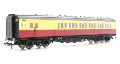 BR Maunsell Brake Third Class 'S3777S', Crimson & Cream