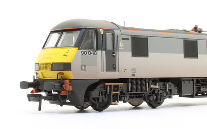 Class 90 90048 Freightliner Grey Electric Locomotive - Weathered