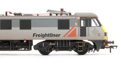 Class 90 90048 Freightliner Grey Electric Locomotive - Weathered - DCC Sound