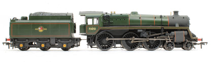 BR Standard Class 5MT No. 73051 BR Lined Green Late Crest - Weathered