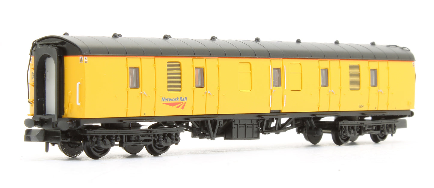 BR Mk1 BG Brake Gangwayed Generator Van Network Rail Yellow No.6264