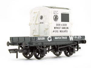 1 Plank Wagon GWR Grey With 'GWR' AF Container