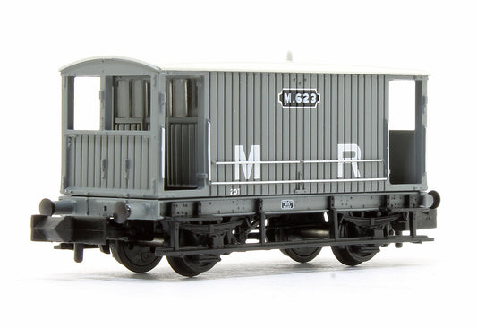 Midland 20 Ton Brake Van MR Grey No.623