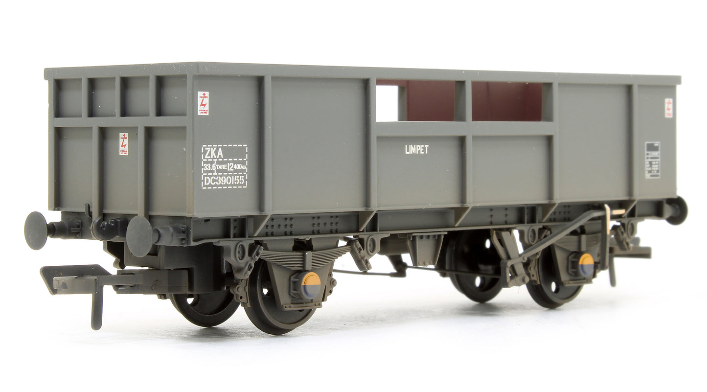 BR MKA 'Limpet' Open Wagon Grey 390155 - Weathered