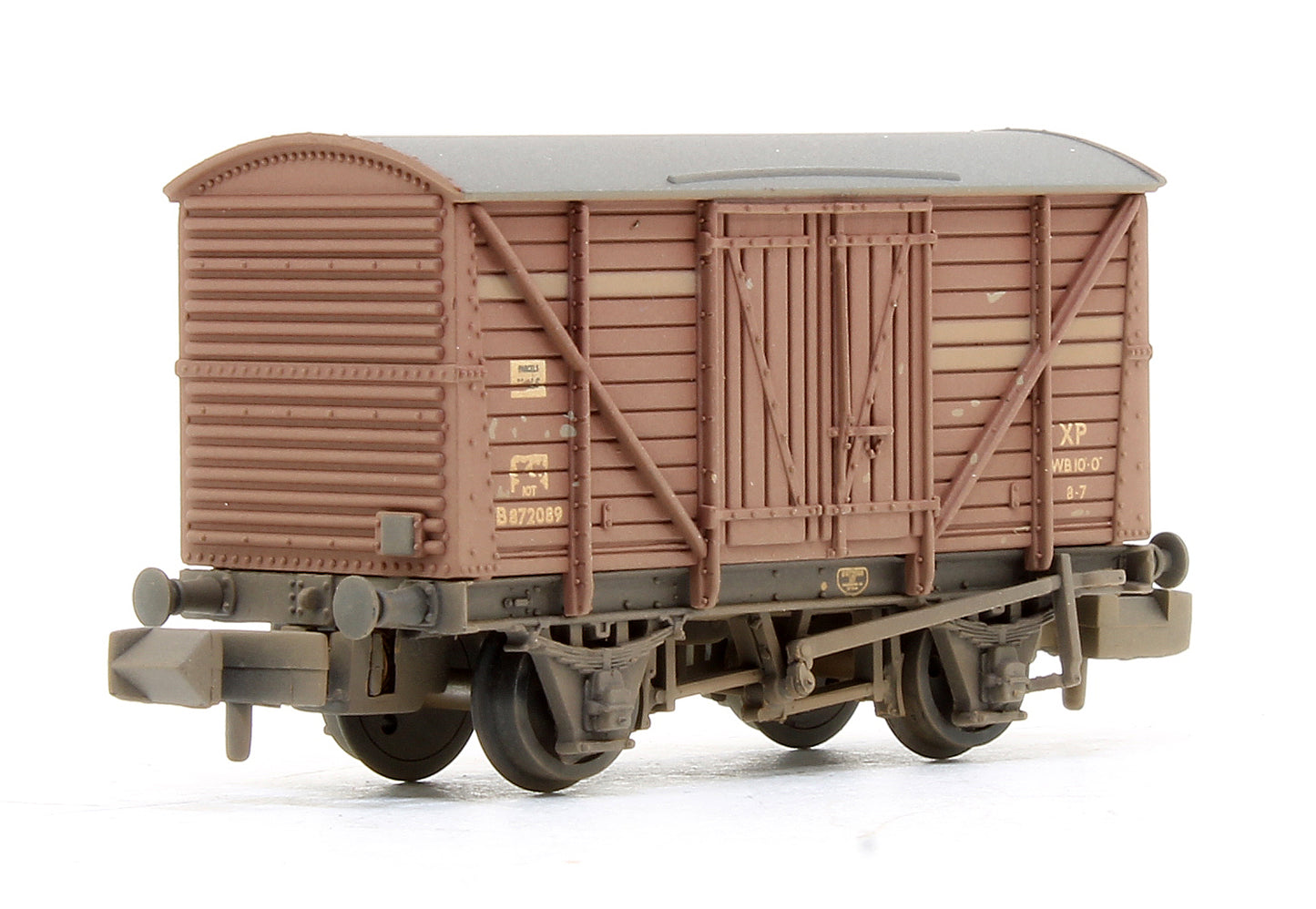 BR 10T Insulated Ale Van BR Bauxite (Early) 872089 - Weathered