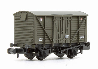 BR 12T Ventilated Van Planked Sides BR Departmental Olive Green 761319