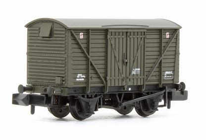 BR 12T Ventilated Van Planked Sides BR Departmental Olive Green 761319