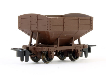 GLT OO-9 Snailbeach District Railway 4-wheel Hopper Wagon - plain brown