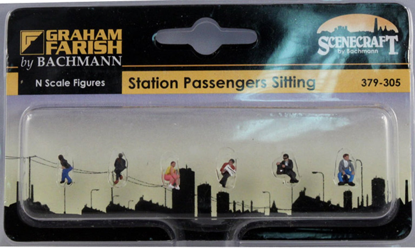 Figures - Station Passengers Sitting